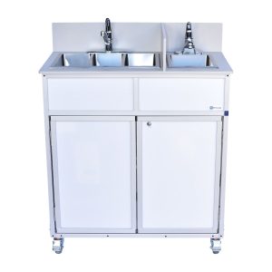 Portable Compact Four Compartment Sink: NS-004S