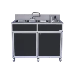 Portable Four Basin Handwashing Sink NS-004 - Optimized