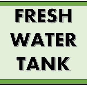 fresh water tank