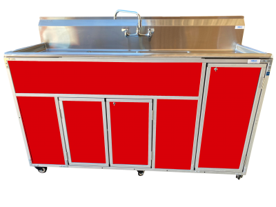 Mobile Kitchen with Portable Sink