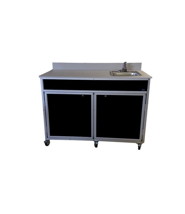 PSE-2046: Science Lab Demonstration Workstation With Extended Counter Top And Portable Self Contained Sink