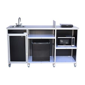 Portable Kitchen with Hot Water Sink and Appliances: PK-001