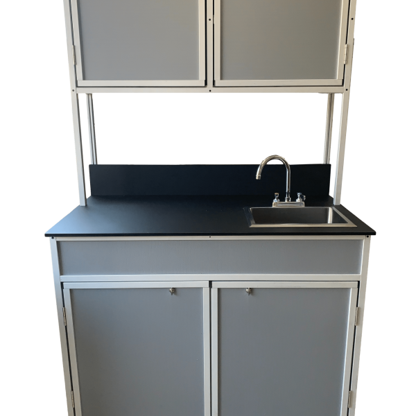 psm-001 grey with black countertop psm-001 grey with black countertop
