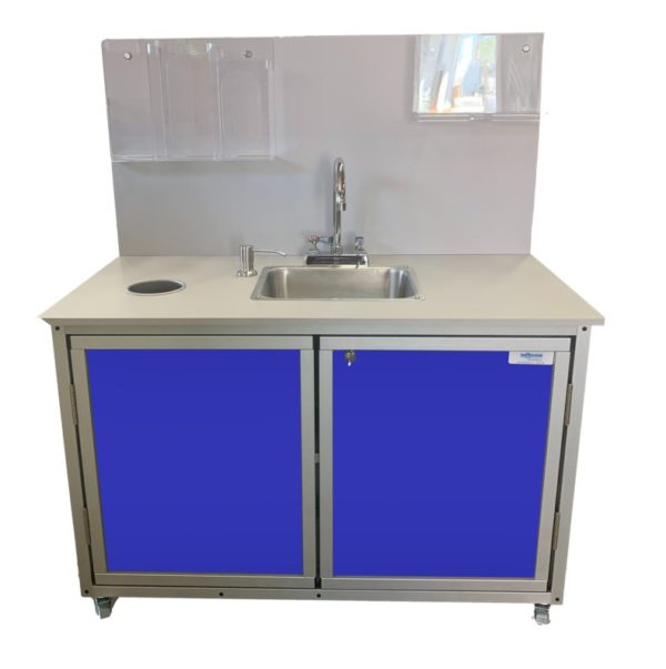 HWS-007: Children Sanitizing Station 30″ High with self-contained Basin