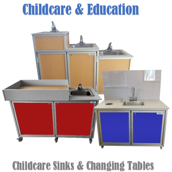 Childcare portable Sinks