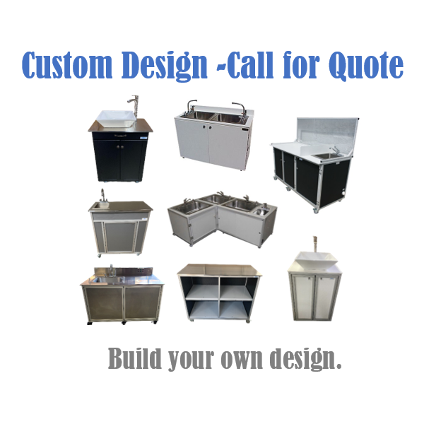 Design your own Custom portable sink