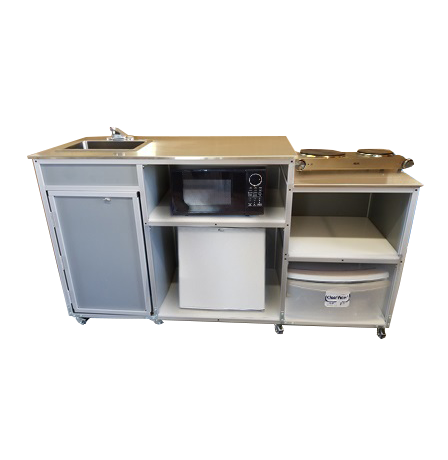 Mobile Kitchen With Portable Sink Model Pk 001